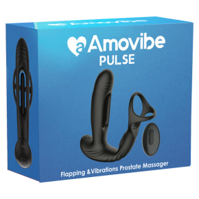 Инновационный масcажер простаты с функцией осцилляции Amovibe Pulse