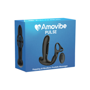 Инновационный масcажер простаты с функцией осцилляции Amovibe Pulse