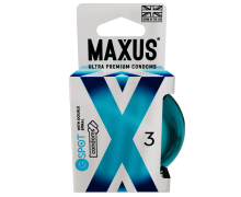 Презервативы с двойной спиралью Maxus G-Spot X-Edition, 3 шт.