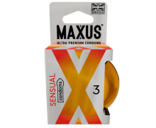 Анатомические презервативы Maxus Sensual X-Edition, 3 шт.