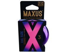 Презервативы увеличенного размера Maxus XXL X-Edition, 3 шт.