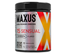 Анатомические презервативы Maxus Sensual X-Edition, 15 шт.