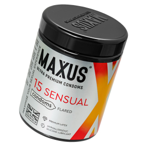 Анатомические презервативы Maxus Sensual X-Edition, 15 шт.