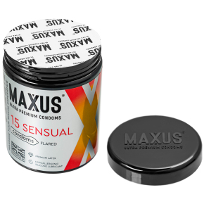 Анатомические презервативы Maxus Sensual X-Edition, 15 шт.