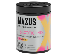 Презервативы ароматизированные Maxus Exotic Mix X-Edition, 15 шт.