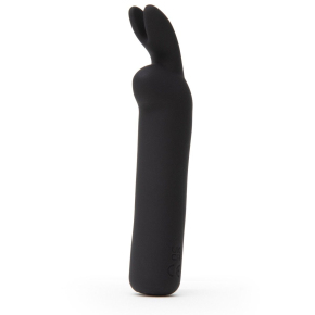 Вибропуля с ушками Rechargeable Rabbit Ears Bullet Vibrator, черная