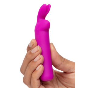 Вибропуля с ушками Rechargeable Rabbit Ears Bullet Vibrator, лиловая