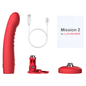 Дилдо-вибратор с Touch-Sense технологией Mission 2