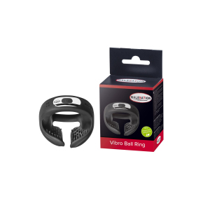Эрекционное виброкольцо для пениса и мошонки Vibro Ball Ring