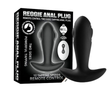 Массажер простаты с вибрацией и эффектом маятника Reggie Anal Plug