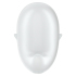 Вакуум-волновой стимулятор клитора с вибрацией Satisfyer Cutie Ghost, белый
