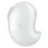Вакуум-волновой стимулятор клитора с вибрацией Satisfyer Cutie Ghost, белый