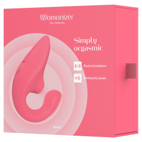 Стимулятор зоны G и клитора Womanizer Blend, розовый