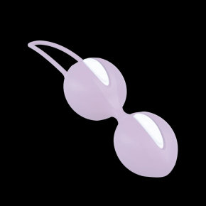 Сиреневые вагинальные шарики Fun Factory SmartBalls Duo, ⌀3.6 и ⌀3.2 см / 72 г