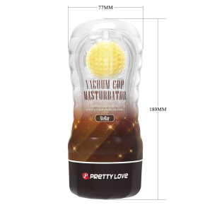 Текстурированный мастурбатор Vacuum Cup Masturbator Stellar