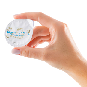 Полиуретановые увлажненные презервативы Sagami Original 0.01 Extra Lub, 12 шт.