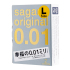 Полиуретановые презервативы Sagami Original 0.01 L-size, 2 шт.