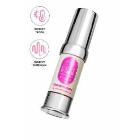 Стимулирующий бальзам для клитора с ароматом клубники Clit Pwr Strawberry, 15 мл