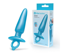 Анальная пробка с кольцом Sleek Tapered Silicone Plug
