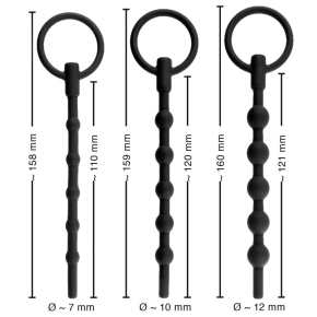 Набор из 3 силиконовых уретральных стимуляторов Orion You2Toys Training Set Penis Plug