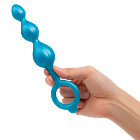 Набор из 3 силиконовых анальных стимуляторов b-Vibe Beaded Butties Bundle