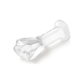 Стеклянный плаг в форме сжатой в кулак руки 5’’ Glass Fist Butt Plug