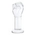 Стеклянный плаг в форме сжатой в кулак руки 5’’ Glass Fist Butt Plug
