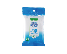 Влажные салфетки с блокатором запаха Bijond Wipe-Off Wet Sheets, 20 шт.
