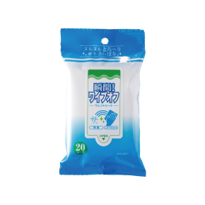 Влажные салфетки с блокатором запаха Bijond Wipe-Off Wet Sheets, 20 шт.