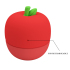 Клиторальный стимулятор в форме яблочка Apple Secret, красный