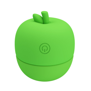 Клиторальный стимулятор в форме яблочка Apple Secret, зеленый