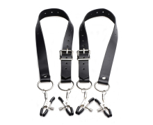Ремни с зажимами для половых губ Spread Labia Spreader Straps with Clamps