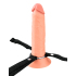 Пустотелый фаллопротез Fantasy X-tensions Elite 8" Hollow Silicone Strap-On