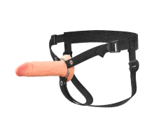 Пустотелый фаллопротез Fantasy X-tensions Elite 6" Hollow Silicone Strap-On