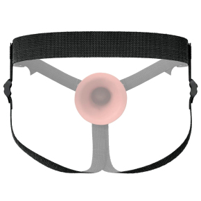 Пустотелый фаллопротез Fantasy X-tensions Elite 6" Hollow Silicone Strap-On