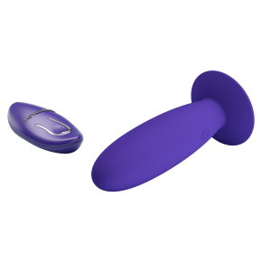 Remote Control Vibrating Plug Youth  &mdash; анальная вибропробка на пульте ДУ, 11&times;3.3 см