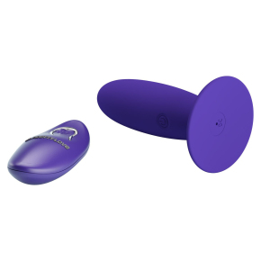 Remote Control Vibrating Plug Youth  &mdash; анальная вибропробка на пульте ДУ, 11&times;3.3 см