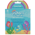 Голубой С-образный вибромассажер со стимуляцией язычком Unihorn C-Horse Ocean Peak
