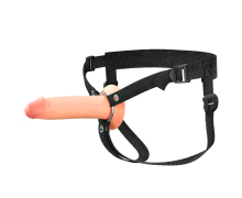 Пустотелый фаллопротез Fantasy X-tensions Elite 7" Hollow Silicone Strap-On