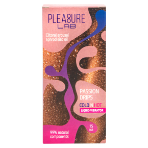 Жидкий вибратор Pleasure Lab Passion Drips Cold n Hot, 15 мл