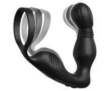 Вибростимулятор простаты с эрекционным кольцом Anal Fantasy Elite Ass-Gasm Pro P-Spot Milker