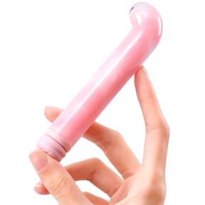 Компактный вибратор из стекла Magic Cane, розовый