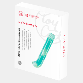 Компактный вибратор из стекла Magic Cane, зеленый