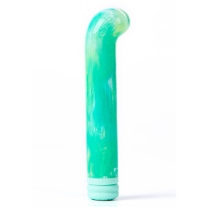 Компактный вибратор из стекла Magic Cane, зеленый