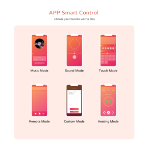 Вибратор с вакуумной стимуляцией и управлением через приложение BeYourLover Tara App Version