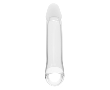 Прозрачная насадка-удлинитель Dream Toys Ramrod 7.6’’ Extender With Ball Strap