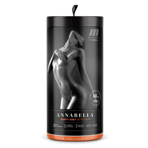 Мастурбатор-вагина с вибрацией Soft & Wet Annabella Realistic Beige Masturbator