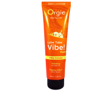 Гель с эффектом вибрации Orgie Lube Tube Vibe Medium Pina Colada, 100 мл