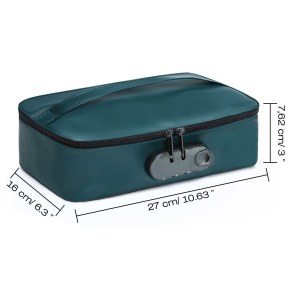 Сумочка для хранения секс-игрушек Discreet Box Luxury Green