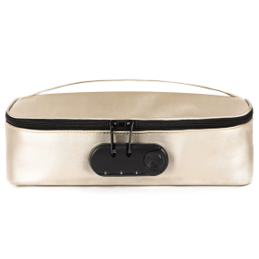 Сумочка для хранения секс-игрушек Discreet Box Luxury Gold